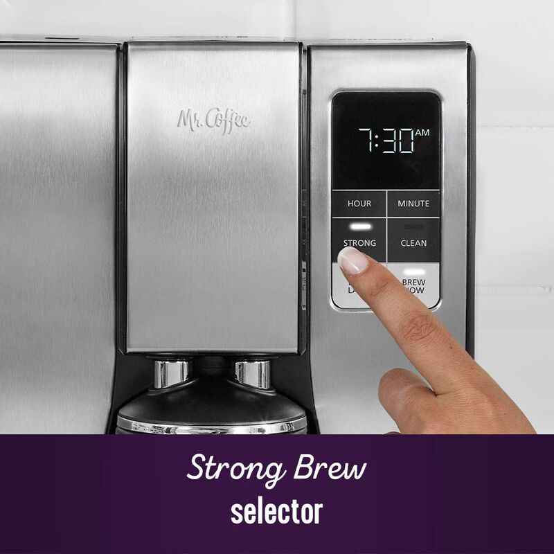 Cafetera Mr. Coffee De Acero Inoxidable Program... image number null