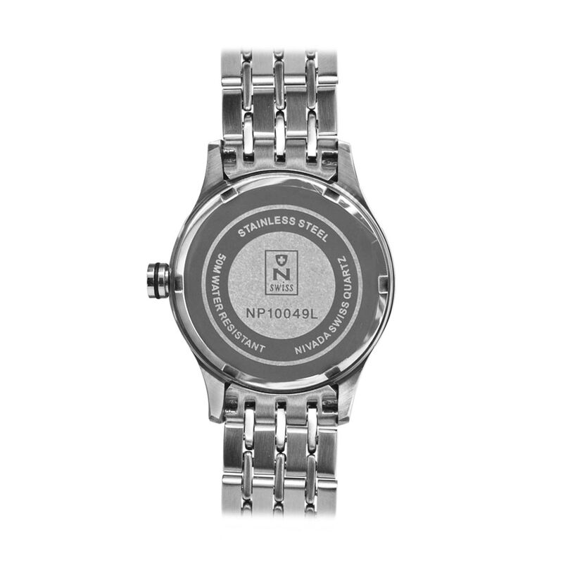 Reloj Nivada Diplomat Dama Ac/Ac Negro Ar&aacute;bigos image number null