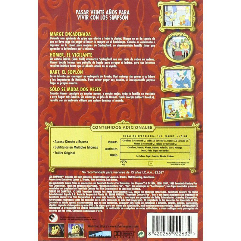 Los Simpson Crimen Y Castigo [dvd] image number null