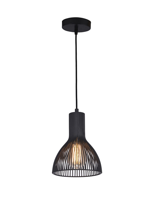 L&aacute;mpara Colgante Capella Black Mil Luces Mil Lu... image number null