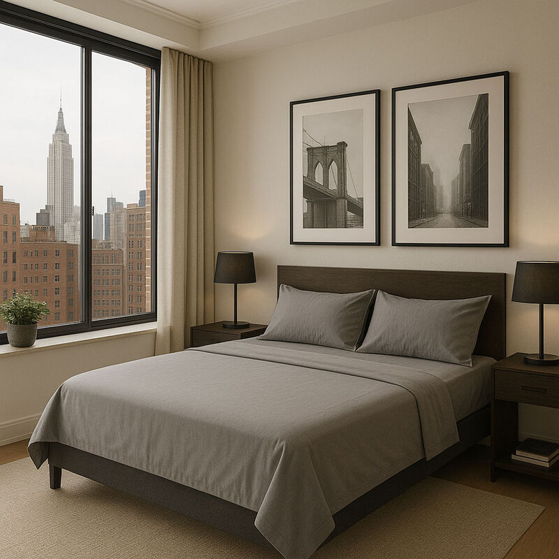 Juego de S&aacute;banas Microfibra Suaves y Duraderas ... image number null