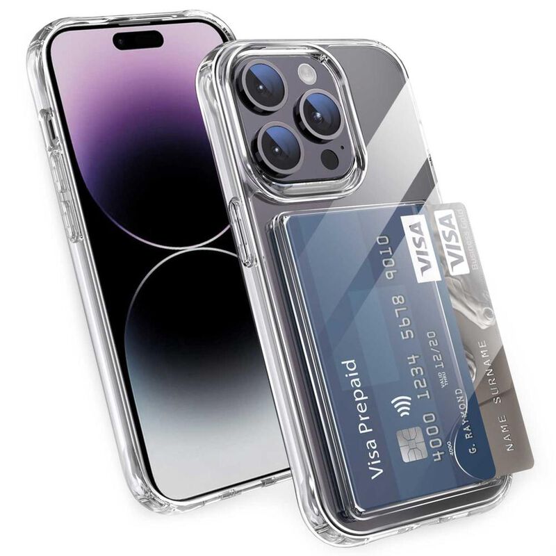 Funda TEKKU porta Tarjetas para iPhone 15 PRO M... image number null