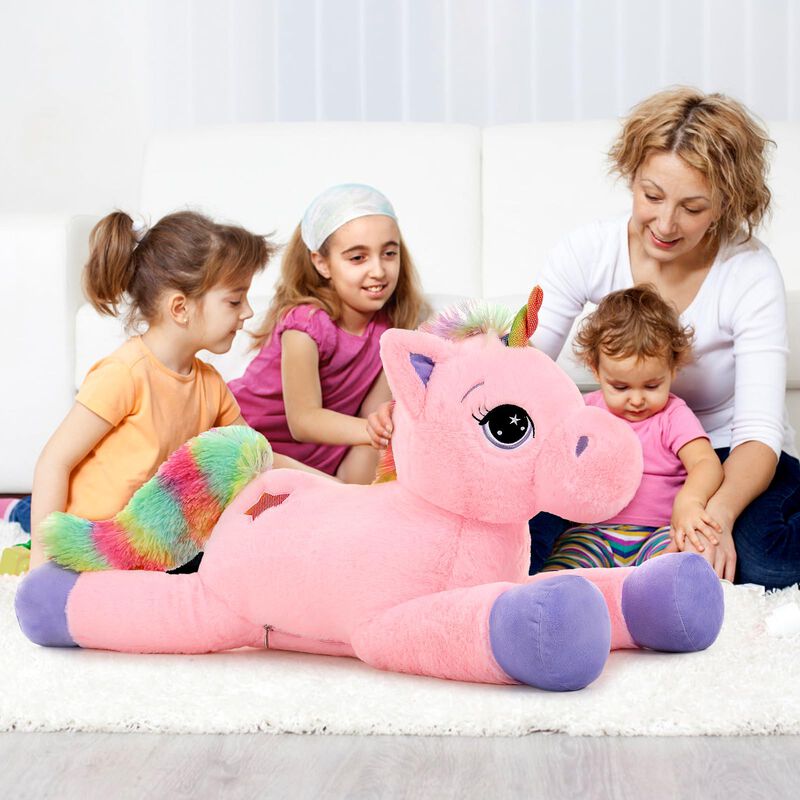 Animal De Peluche Tezituor, Unicornio Gigante, ... image number null