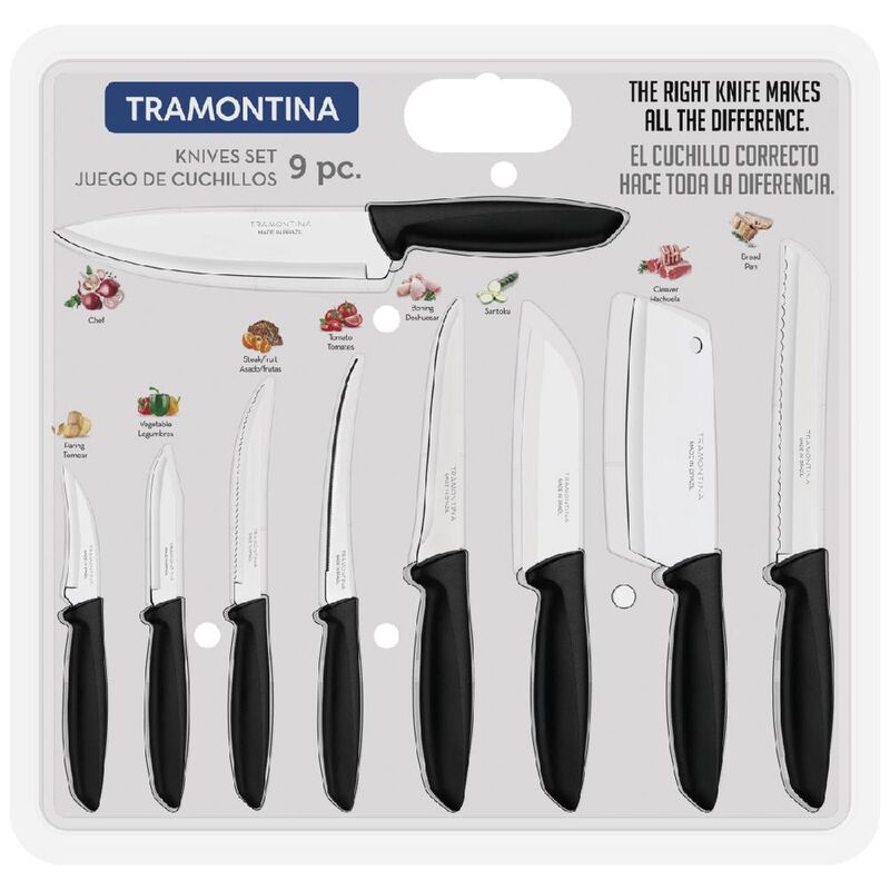Juego De Cuchillos Tramontina 9 Piezas Plenus 2... image number null