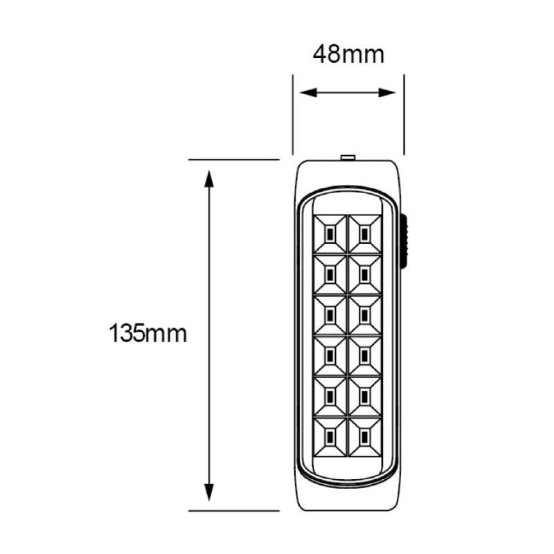 L&aacute;mpara Port&aacute;til Led 3.5 W Bater&iacute;a Recargable 6... image number null