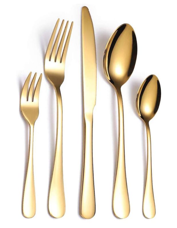 Set cubiertos Casa BIU de acero 30 piezas image number null