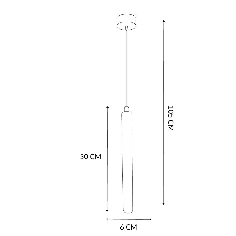 L&aacute;mpara Colgante Raiku Negro Mil Luces image number null