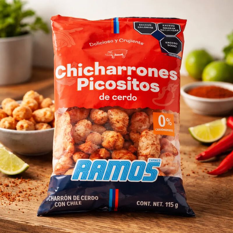2 Chicharrones De Cerdo Picositos Carnes Ramos ... image number null