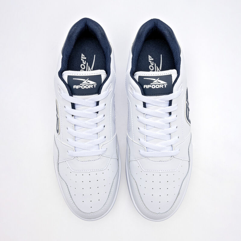 Apoort tenis para hombre blanco marino cod 1411... image number null