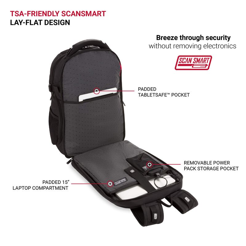 Funda Para Port&aacute;til Swissgear Scansmart Black S... image number null