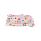 Juego de Sabanas y Funda de Almohada T&eacute;rmicas Infantil Individuales Arco&iacute;ris Bluelander
