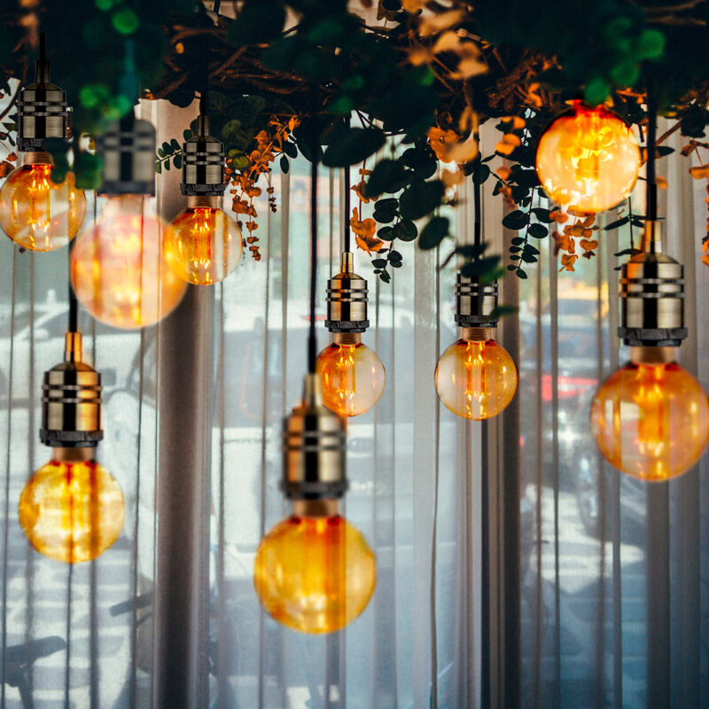 Socket Colgante Decorativo Base E27 Cable 1.5 M... image number null