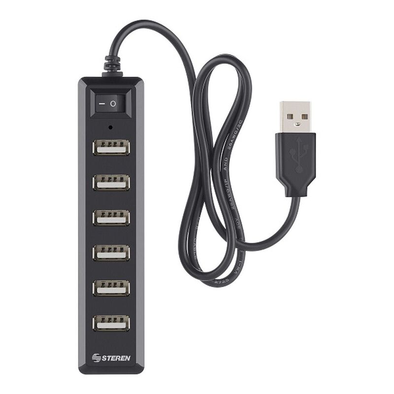 HUB USB de 7 puertos con eliminador de 2 A image number null