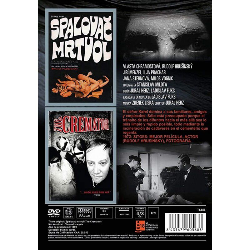 El Incinerador De Cad&aacute;veres [dvd] (1969) Spalov... image number null