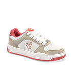Charly tenis para mujer blanco beige cod 139583-E