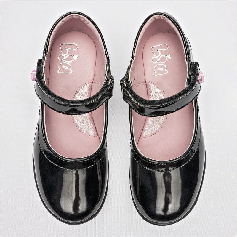 Lia Zapato para ni&ntilde;a. Negro charol image number null