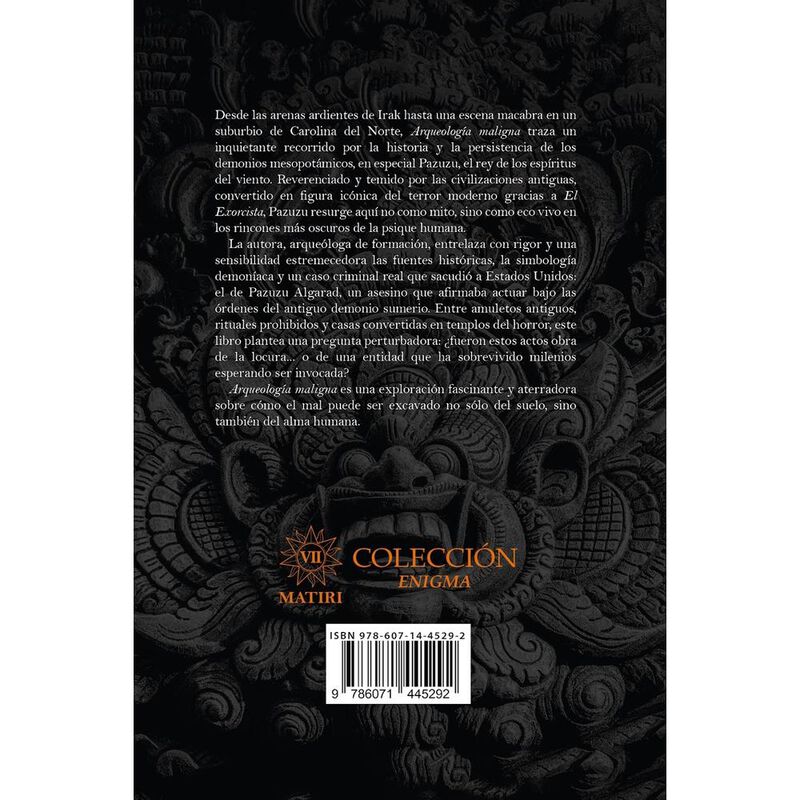 Arqueolog&iacute;a Maligna, De Heather Lynn, Matiri, B... image number null