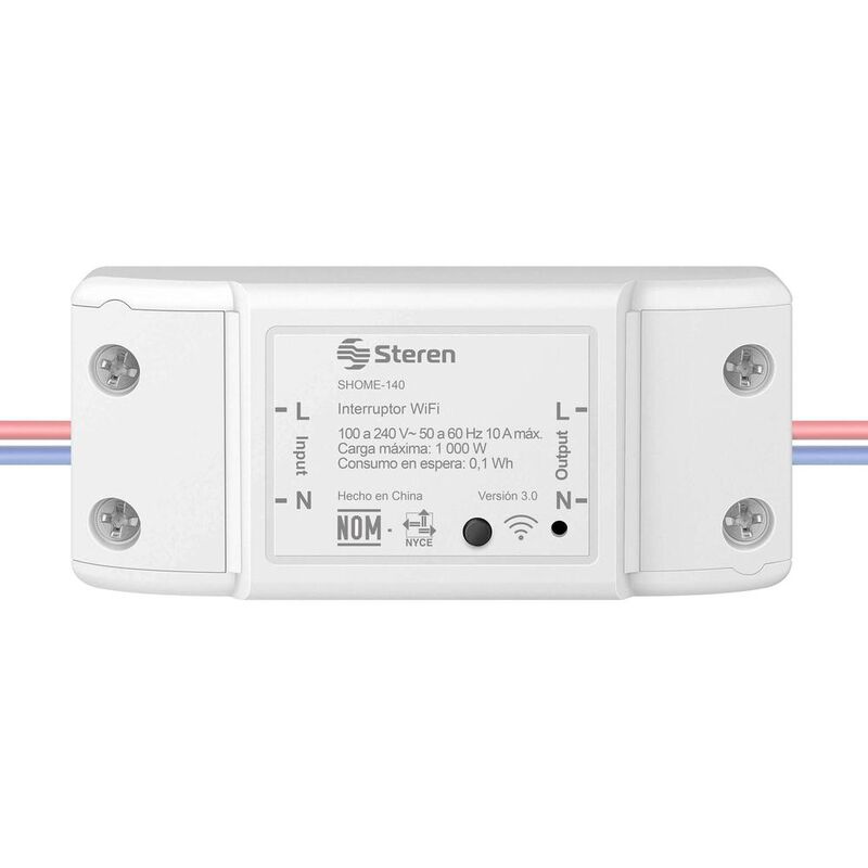 Steren SHOME-140 Interruptor Wi-Fi para pared, ... image number null