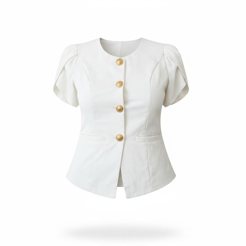 Blusa manga globo image number null