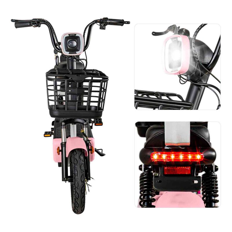 Bicicleta El&eacute;ctrica Bicimoto 350w 12v 25km/h Lu... image number null