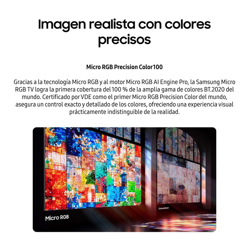 Pantalla Samsung 55" Micro Rgb R85haf 4k Vision... image number null