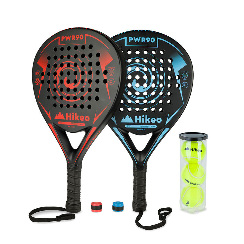 Palas de P&aacute;del con Fundas Pelotas y Grips Set d... image number null