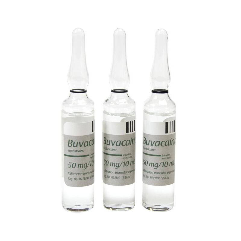 Buvacaina Sol Iny 50Mg/10Ml 50mg/10ml caja con ... image number null