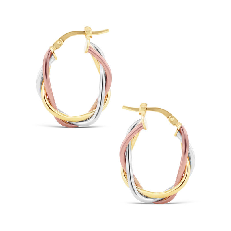 Arracadas Oro Florentino 10k 17x11mm | Bizzarro image number null