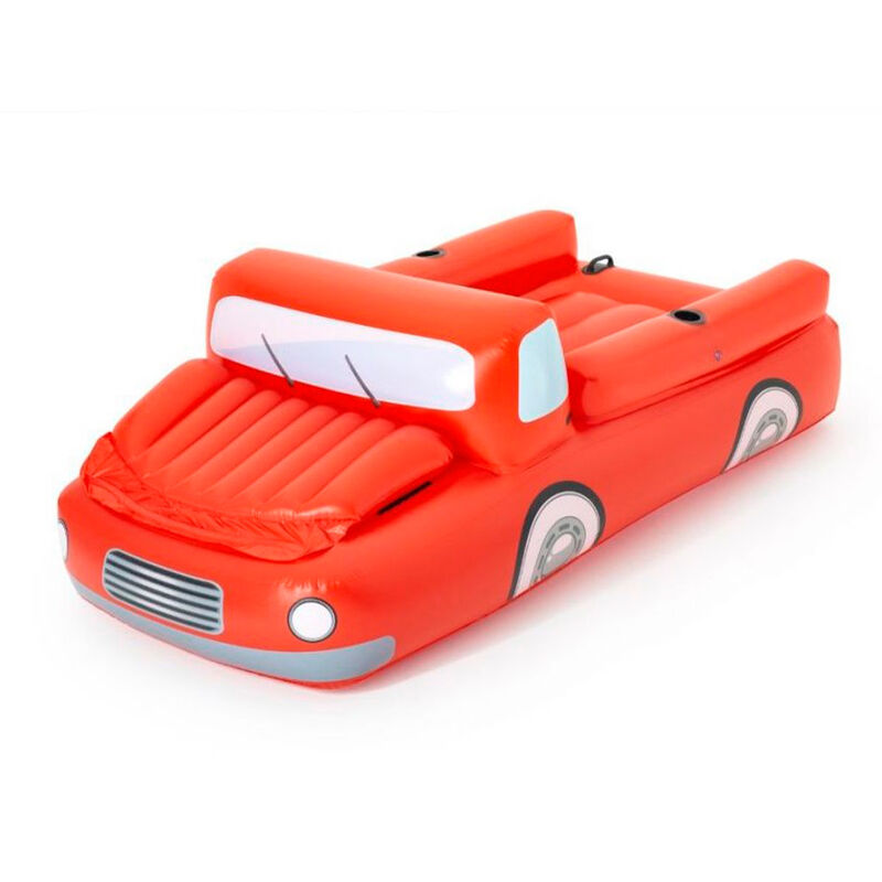 Cama Inflable Camioneta Color Rojo 1 modelo  2.... image number null