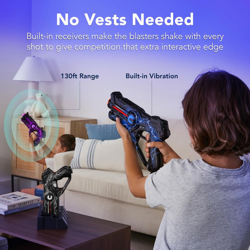 Laser Tag Blasters Best Choice Products, Juego ... image number null