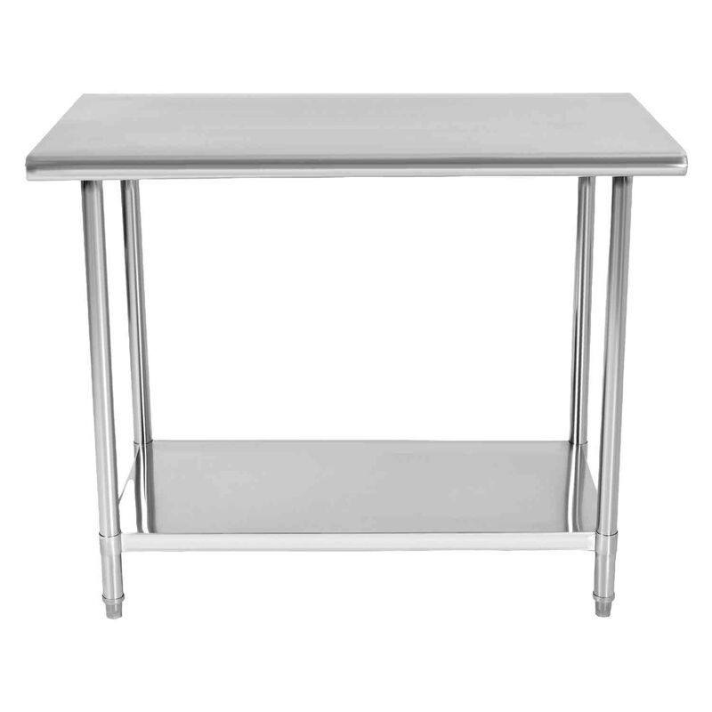 Mesa Isla Trabajo Acero Inoxidable Pasteur 110x... image number null
