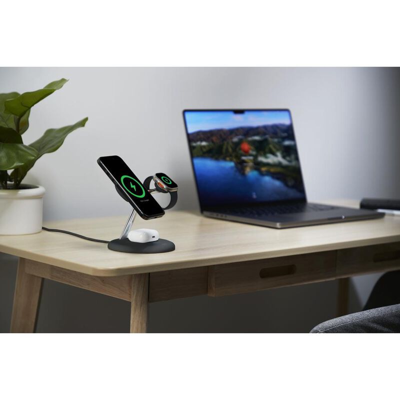 Cargador Inal&aacute;mbrico Magsafe Belkin 3 en 1 Negr... image number null