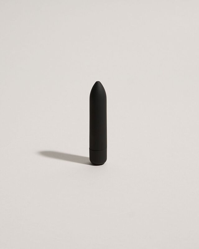 Mini Bala Ela Vibradora Negro image number null