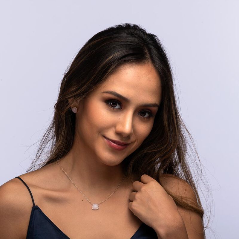 Juego Joyer&iacute;a Mujer Acero Inoxidable Cuarzo Ama... image number null