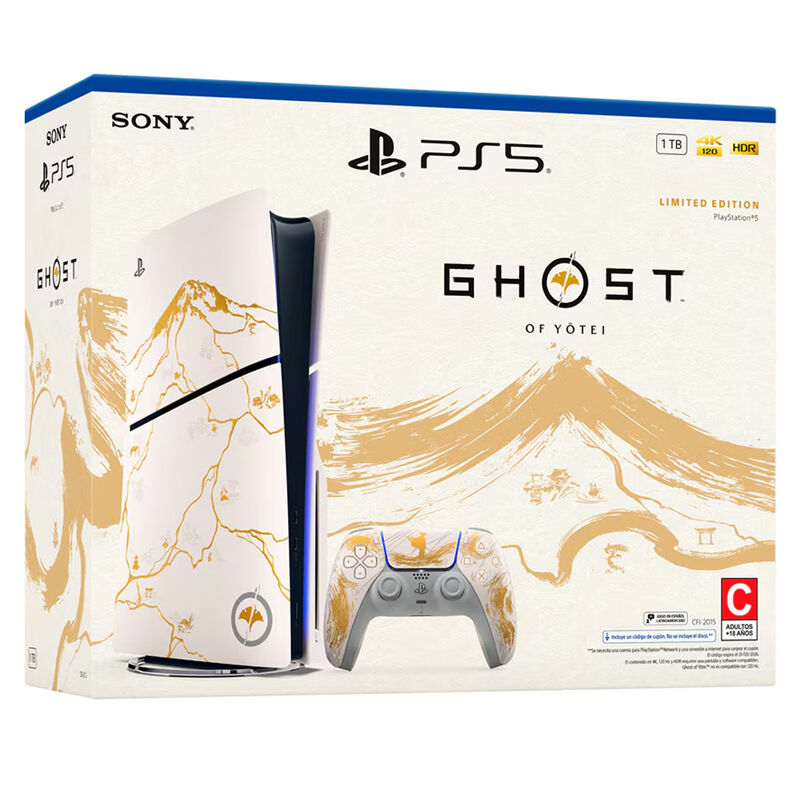 Combo Play Station 5 Slim Fisico Ghost of Yetei... image number null