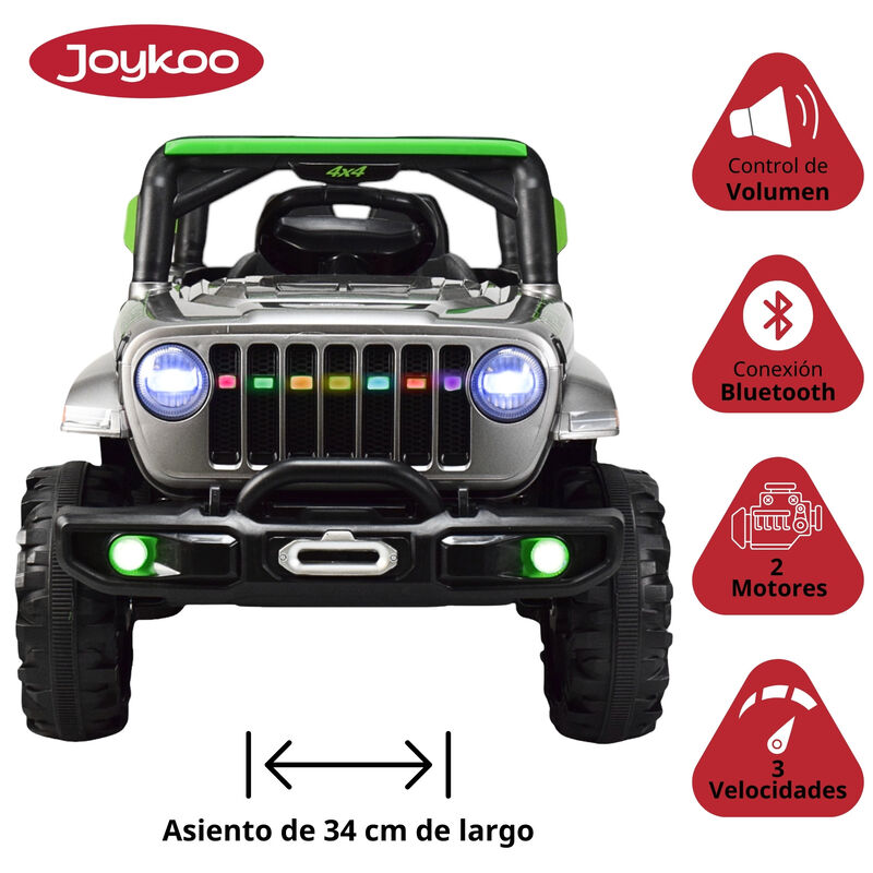 Montable Electrico Camioneta 4x4 Control Remoto... image number null