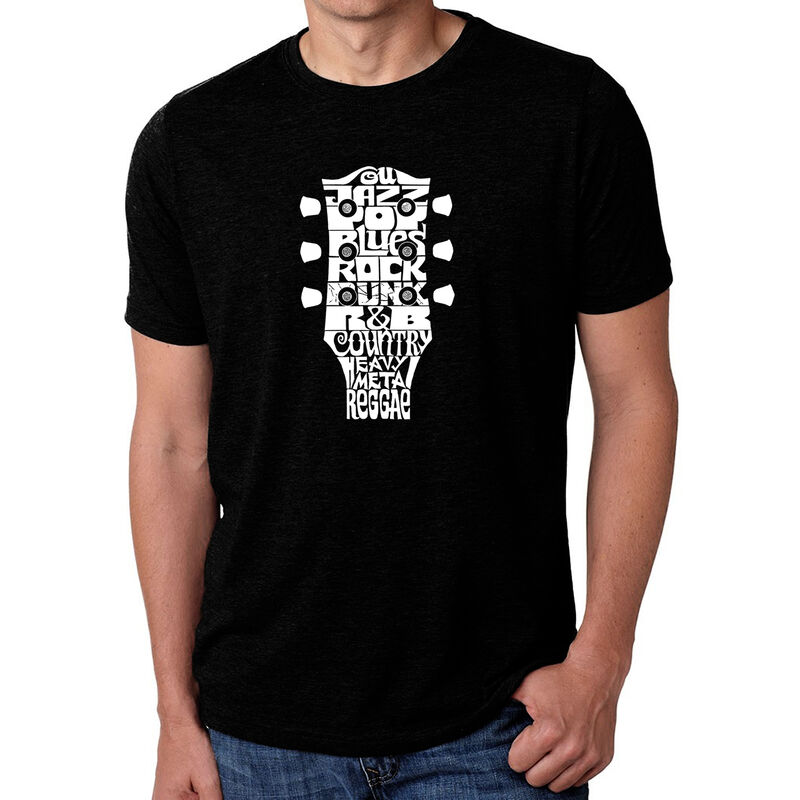 Camiseta Mezcla Premium Word Art Para Hombre - ... image number null
