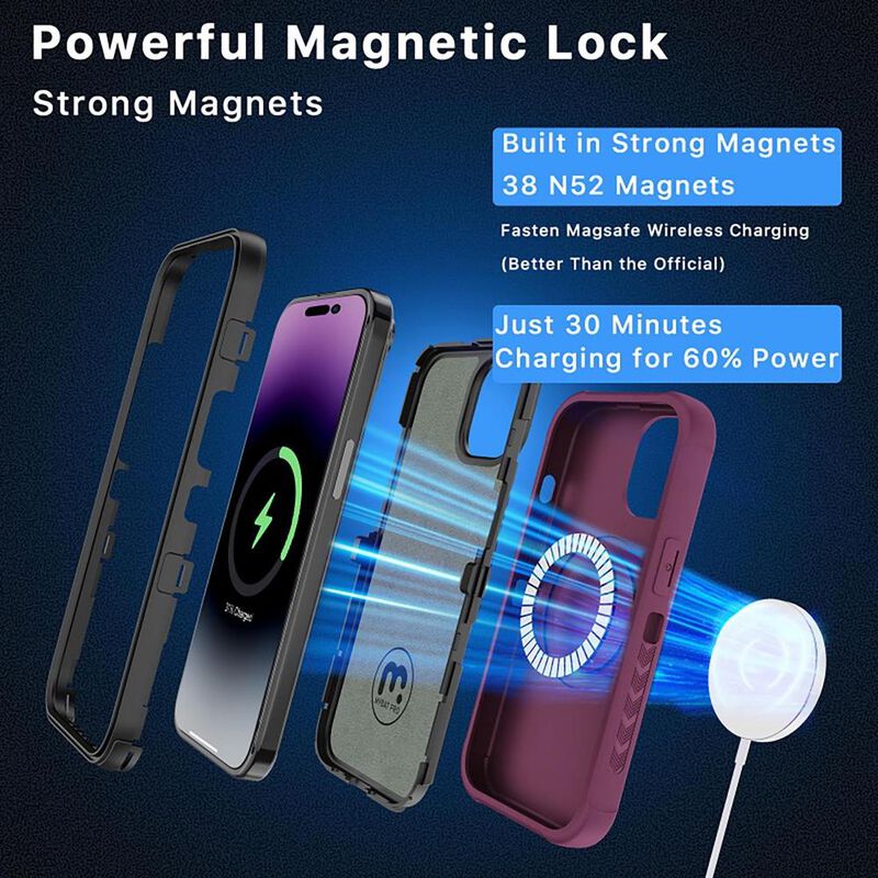 Funda MYBAT Maverick MagSafe clip para iPhone 1... image number null