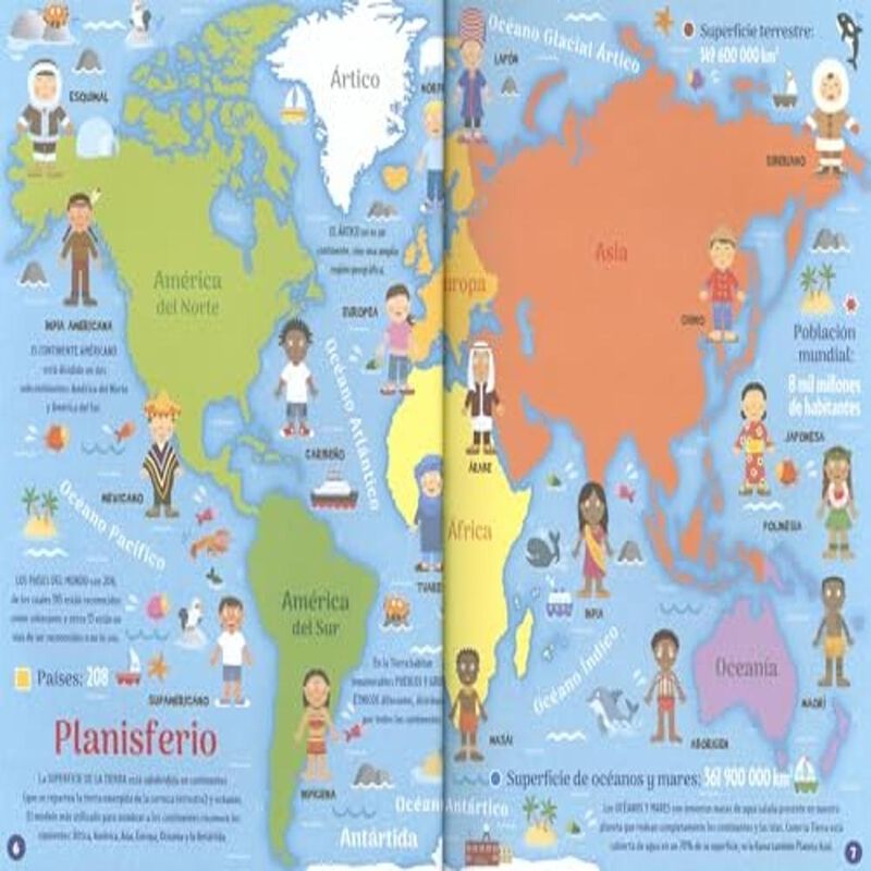 Atlas Del Mundo Con Banderas, De Susaeta, Susae... image number null
