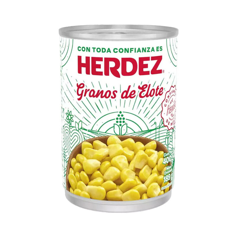 GRANOS DE ELOTE HERDEZ 400GR           . image number null