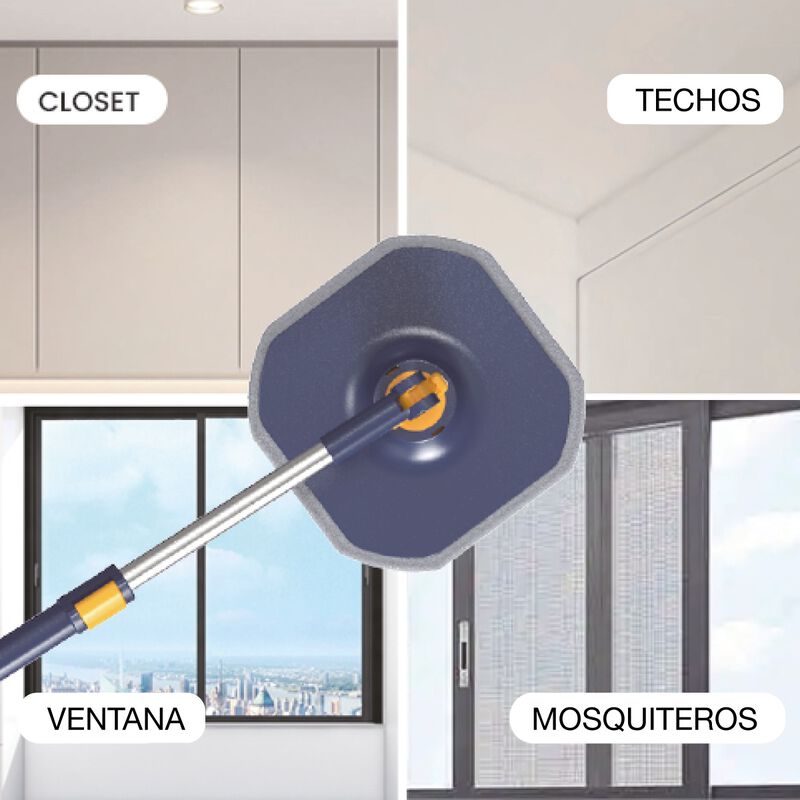 Mop Trapeador Con Cubeta Centrifuga De Agua Mod... image number null