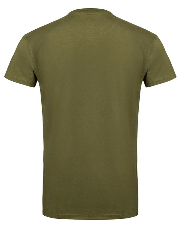 Playera De Manga Corta Cuello Redondo Verde image number null