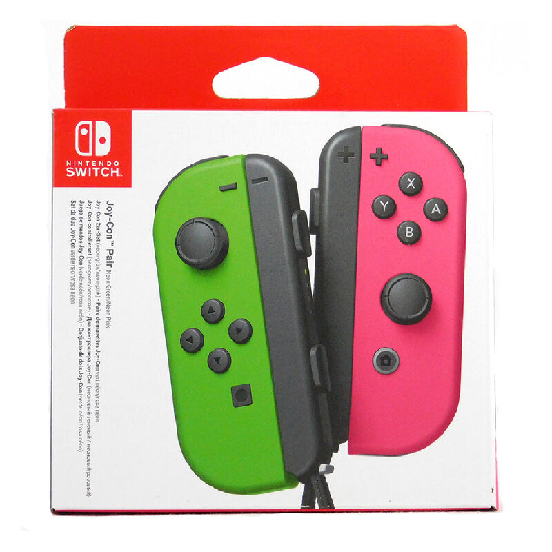 Control Joy-Con Inalambricos L y R - Verde y Ro... image number null