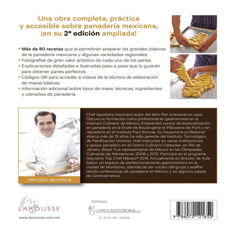 Panes Mexicanos, De Quiroz Irving, Larousse, Pa... image number null