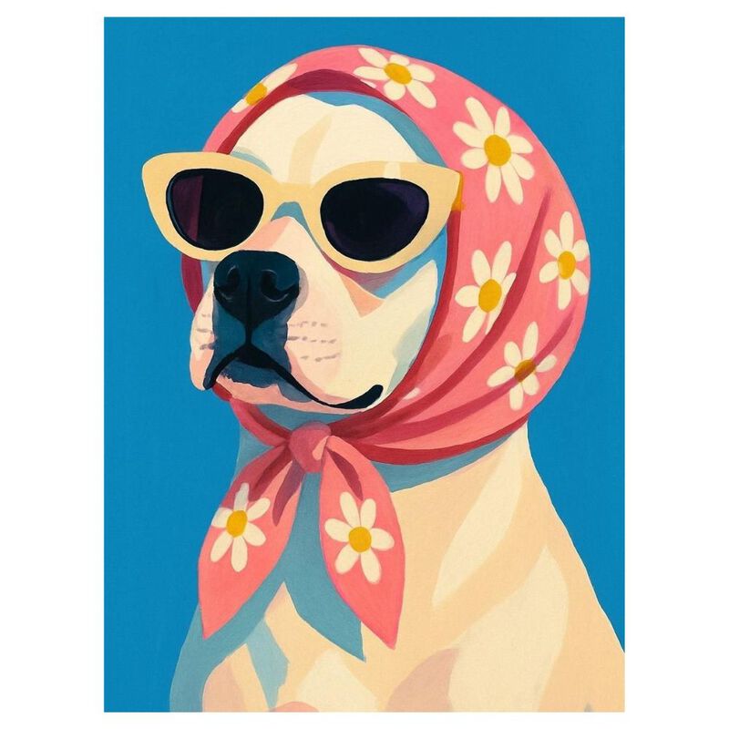 Cuadro Decorativo Impreso 70x100cm Bulldog image number null