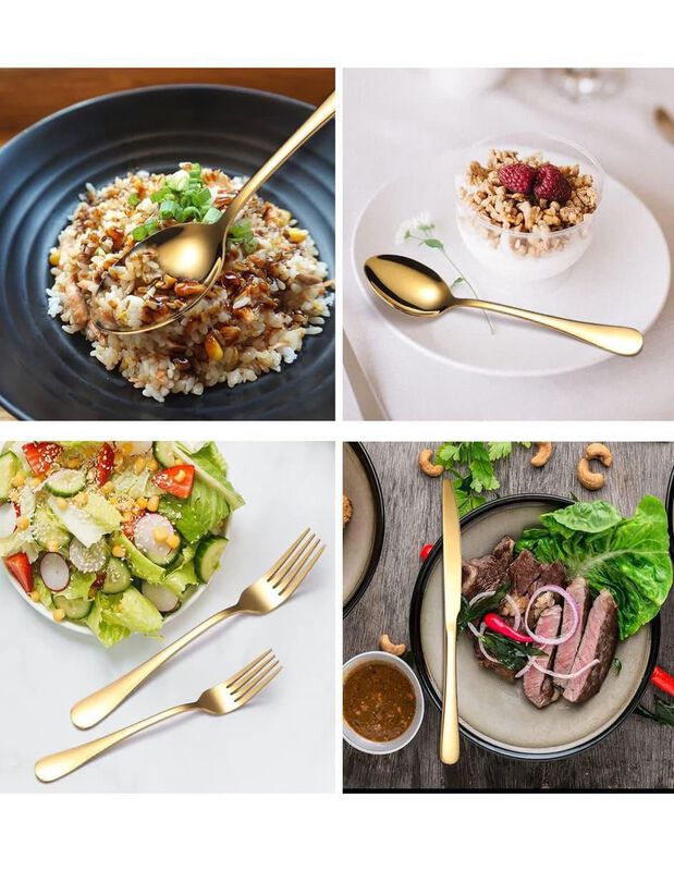 Set cubiertos Casa BIU de acero 30 piezas image number null