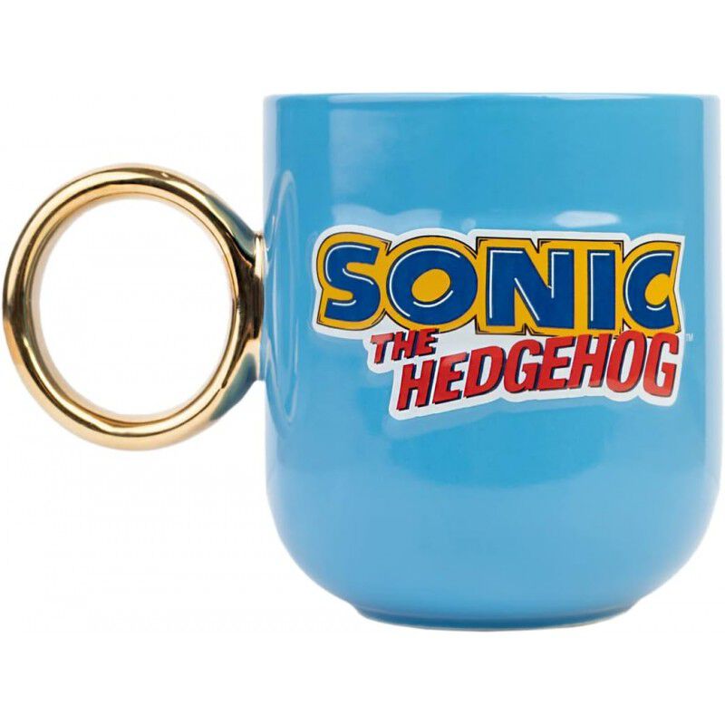 Taza 3D Asa Anillo Sonic El Erizo The Hedgehog ... image number null