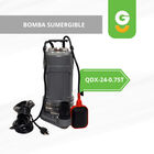 Bomba Sumergible Agua 1 Hp 750 W Igoto Qdx3-24-0.75t