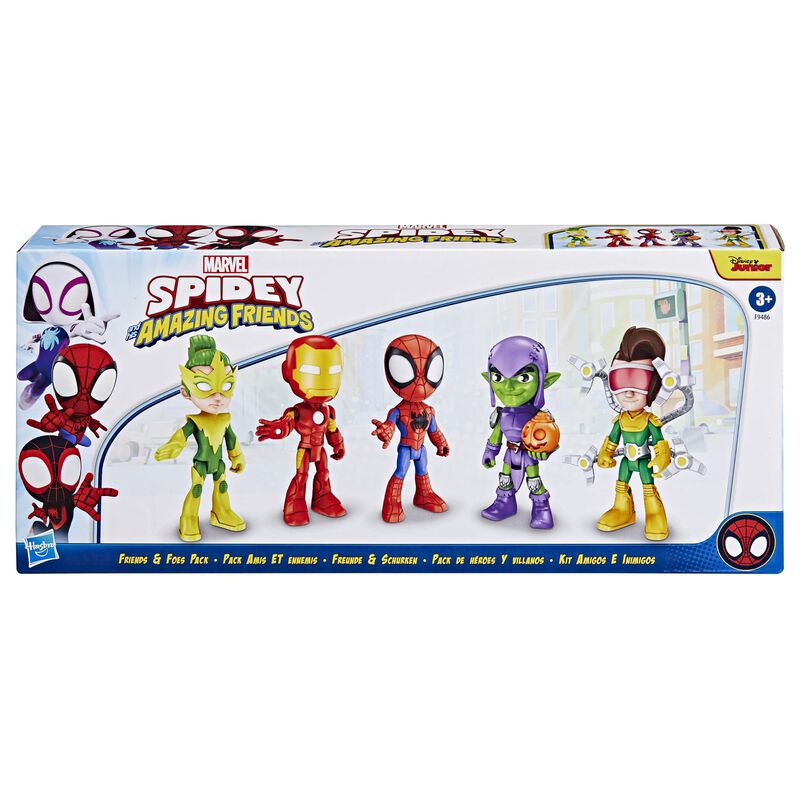 Set De Figuras De Acci&oacute;n Spidey Y Sus Incre&iacute;ble... image number null