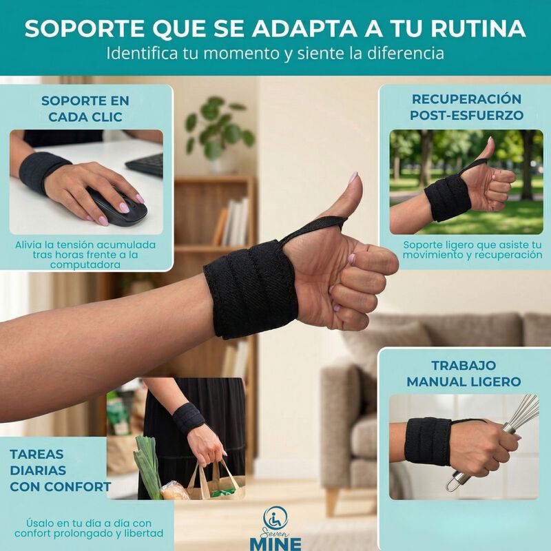 Mu&ntilde;equera Deportiva Ajustable Con Soporte Pulga... image number null